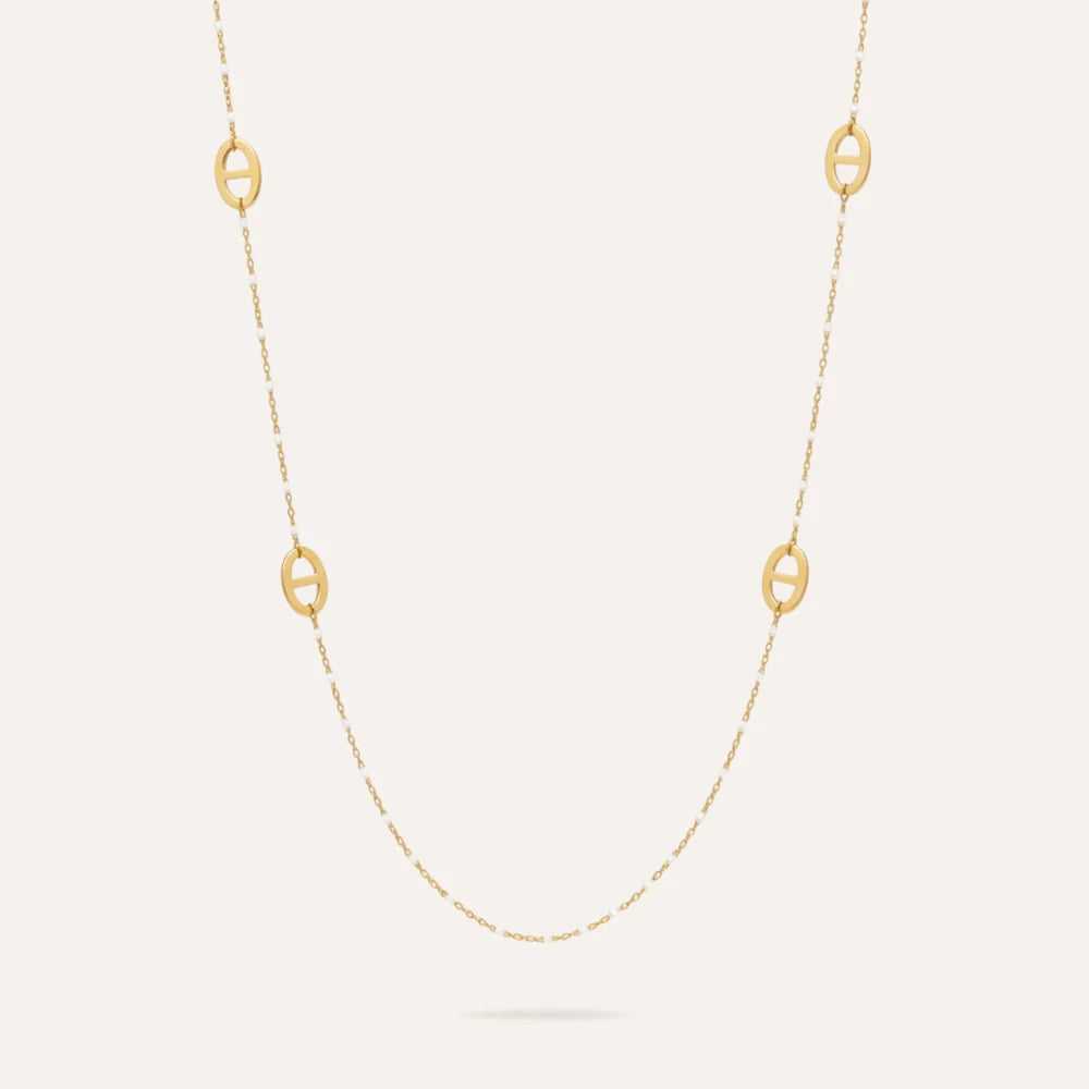 Juliette | Collier sautoir en acier inoxydable
