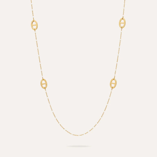Juliette | Collier sautoir en acier inoxydable