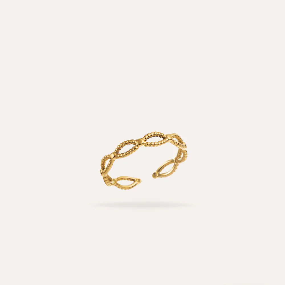 Lisa | Bague en acier inoxydable