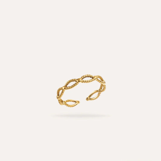Lisa | Bague en acier inoxydable