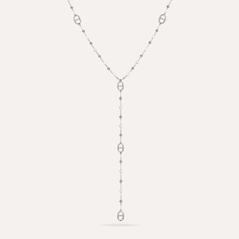 Lucia | Collier en Y en acier inoxydable