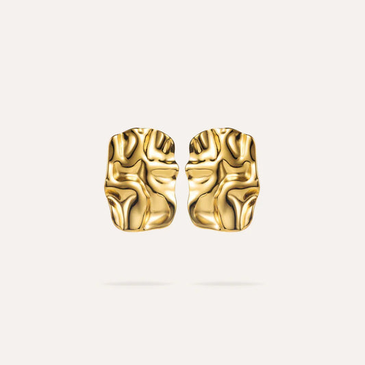 Vanessa | Boucles d'oreilles en acier inoxydable