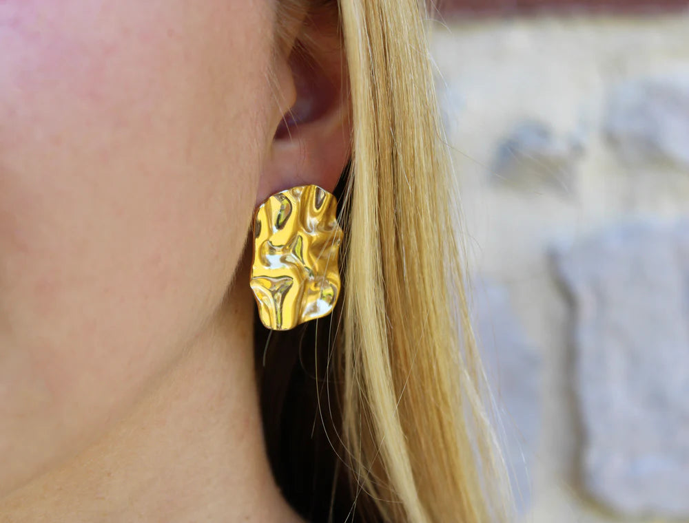Vanessa | Boucles d'oreilles en acier inoxydable