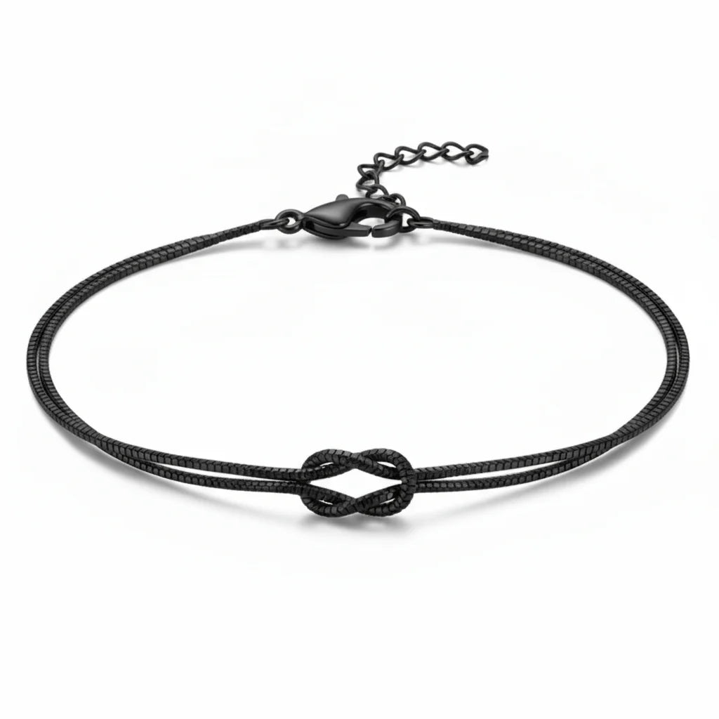 Bracelet nœud d'amour