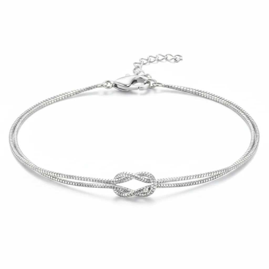 Bracelet nœud d'amour